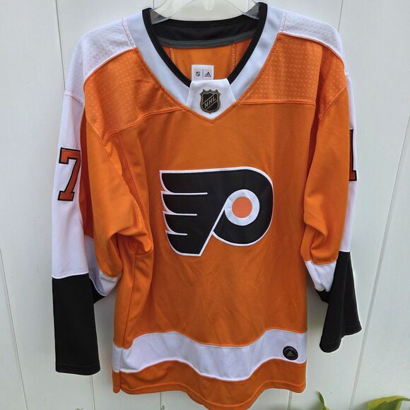 Philadelphia Flyers Wayne Simmonds Adidas Fight Strap NHL Hockey Jersey Sz XS